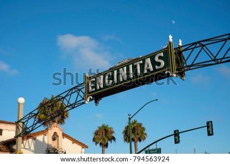 Encinitas California, San Diego Royalty-Free Stock Photo #794563924