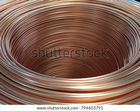 Copper tube in Factory