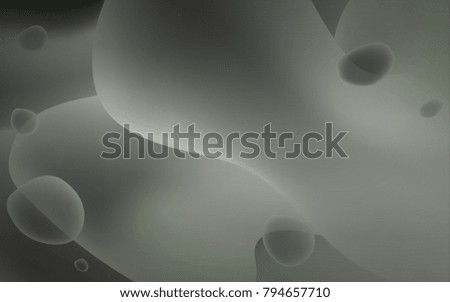 Light Gray vector background with lava shapes. Colorful abstract illustration with gradient lines. The best blurred design for your business.