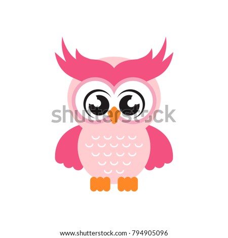 cartoon cute owl