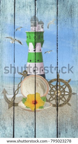 Lighthouse anchor wheel
