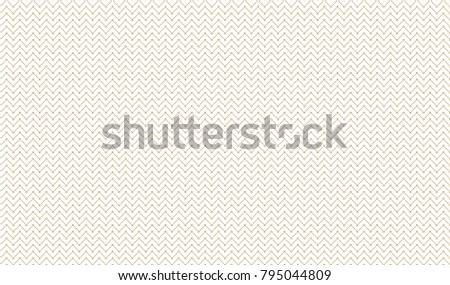Seamless Golden Pattern with Zigzag of Serif Lines and Rhombuses on White Background. Can Use for Wrapping Paper, Textile and Gift Pack
