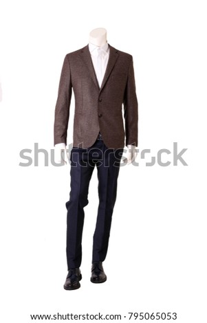 men's jacket  - Stock image