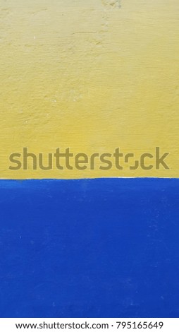 Vertical Yellow and Blue wall background