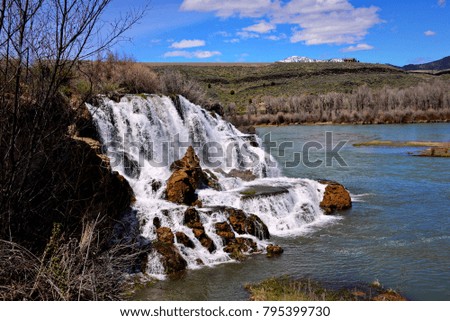 Waterfall on the Snake River