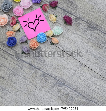 valentines day jordans 2018. Group of flowers on wooden table. Lover's day concept.
