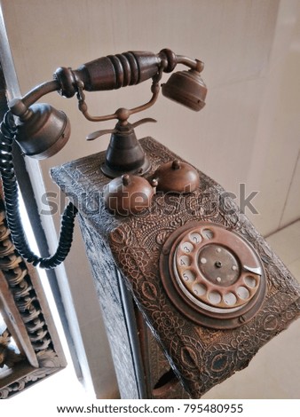 Vintage dial telephone 