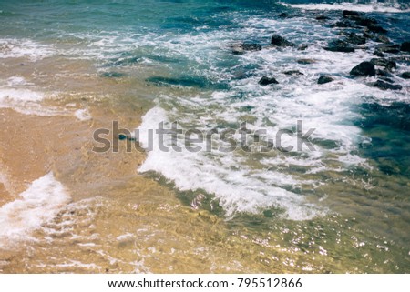 waves of ocean Australia