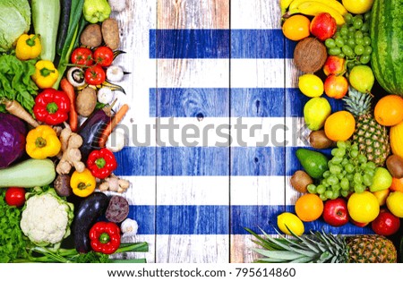Fresh fruits and vegetables from Uruguay