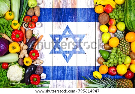 Fresh fruits and vegetables from Israel