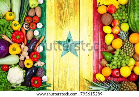Fresh fruits and vegetables from Senegal