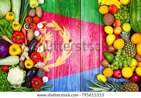 Fresh fruits and vegetables from Eritrea