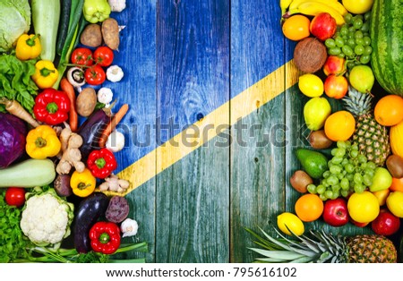 Fresh fruits and vegetables from Solomon Islands