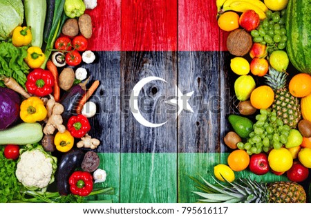 Fresh fruits and vegetables from Libya