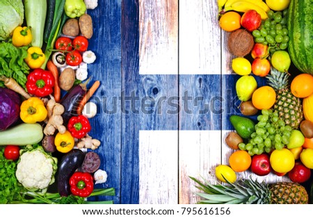 Fresh fruits and vegetables from Finland