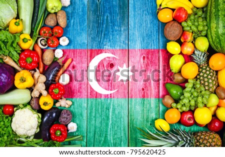Fresh fruits and vegetables from Azerbaijan