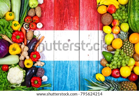 Fresh fruits and vegetables from Luxembourg