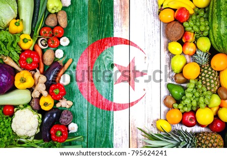 Fresh fruits and vegetables from Algeria