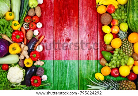 Fresh fruits and vegetables from Belarus
