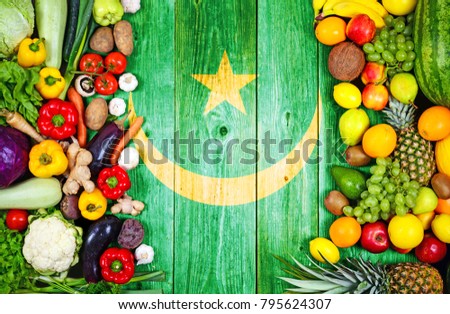 Fresh fruits and vegetables from Mauritania