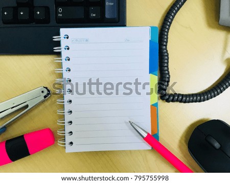 note pad office supplies