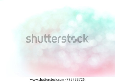 Pink and colorful bokeh background, Elegant abstract background with soft colorful bokeh defocused  for texture. concept valentine day