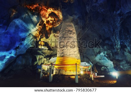 One of the largest and most beautiful underground caves in Asia