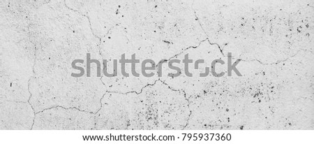 The panorama of grunge gray concrete,cement texture or background.Copy space. Place for text.graphical resource
