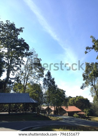 View of the camp at Khao Yai National Park