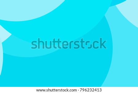 Light Multicolor, Rainbow vector cover with rounded stripes. Decorative shining illustration with lines on abstract template. The pattern can be used for websites.