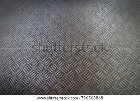 Old metal floor plate background. Metal floor