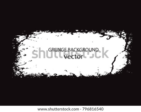 Abstract grunge banner for design use.Black grunge banner.Vector illustration.