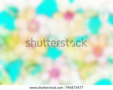 Abstract Background. Defocus Flower background