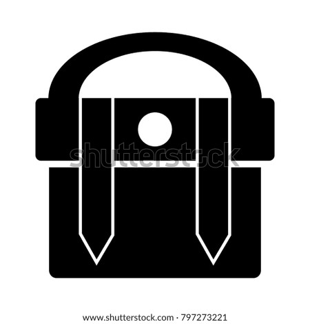 Business suitcase icon image