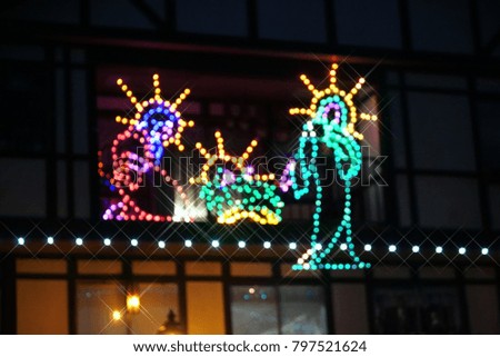 German town in Washington state is the most beautiful town with thousand of light that they decoration for holiday.