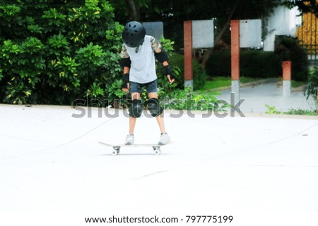 The Boys on a Skateboard.