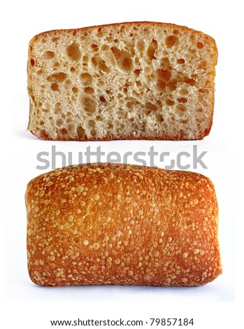 Two cake breads