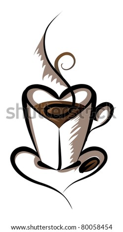 cup of coffee (also available vector version)