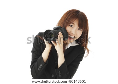 Women with Camera