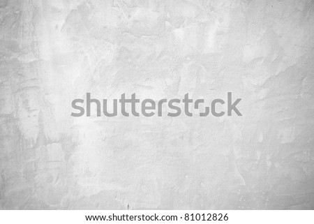 Vintage or grungy white background of natural cement or stone old texture as a retro pattern wall.  It is a concept, conceptual or metaphor wall banner, grunge, material, aged, rust or construction. Royalty-Free Stock Photo #81012826