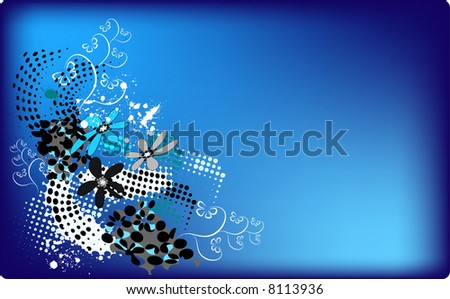 abstract blue wallpaper