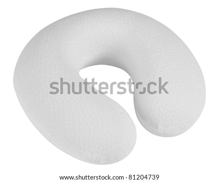 Pillow. Isolated Royalty-Free Stock Photo #81204739
