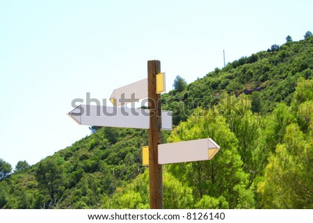 Direction Signs (editable)
