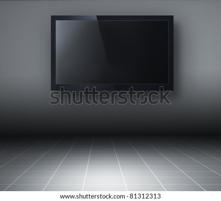 3d TV in the  room