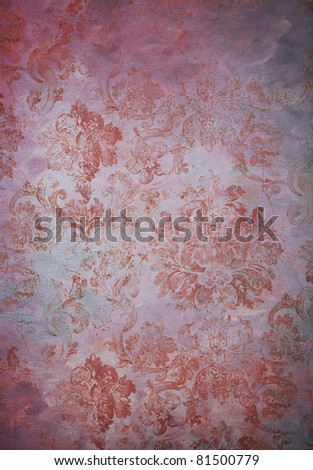 cool retro floral wallpaper