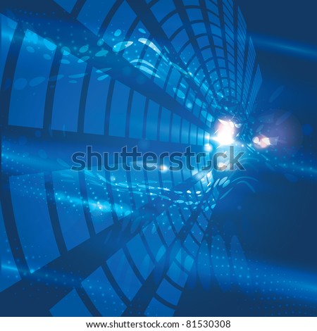 raster version of  Vector Abstract Glow Background