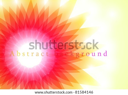 Spring background with space