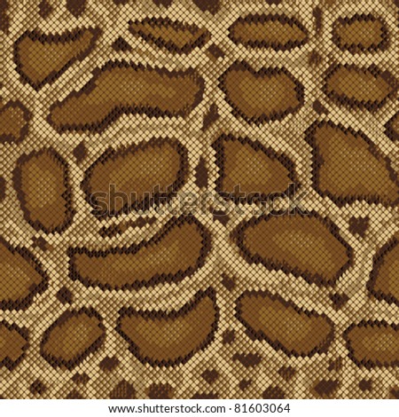 Python Pattern seamless textile design