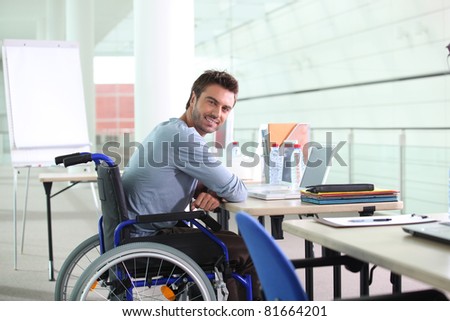 disabled worker