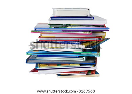 Pile of child books